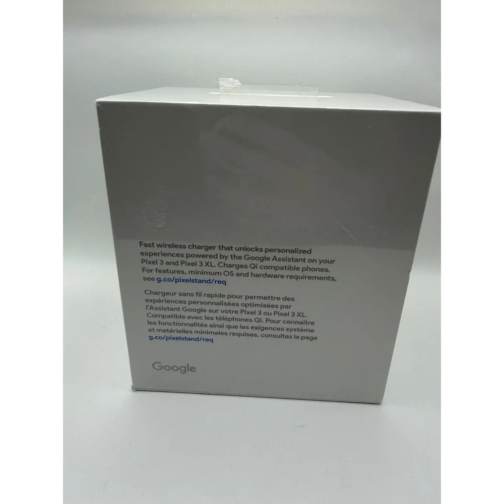 Google Wireless Charger Unisex OS White Pixel Stand GA00507-US Qi Fast Charging